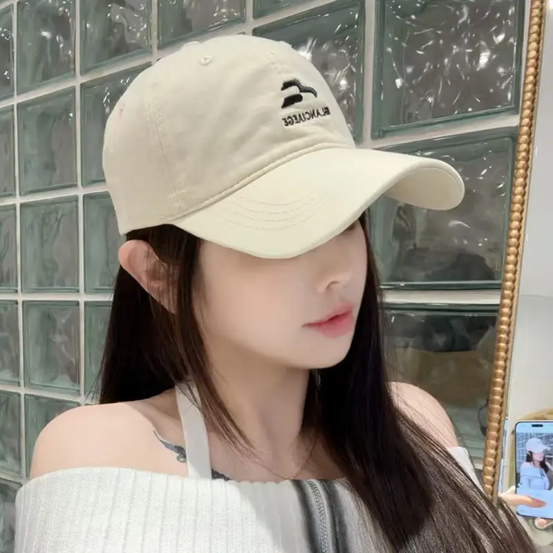 Women Korean-style Baseball Cap with Embroidered Letter - Image 6