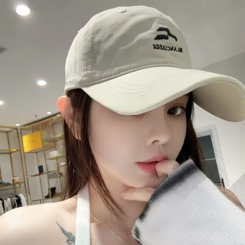 Women Korean-style Baseball Cap with Embroidered Letter — feature 22