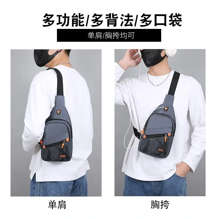 Korean College Student Crossbody Bag with iPad Mini - Image 8