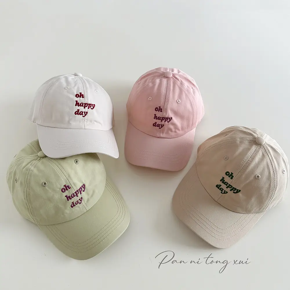 Pink Embroidered Baseball Cap for Women & Men - Image 8