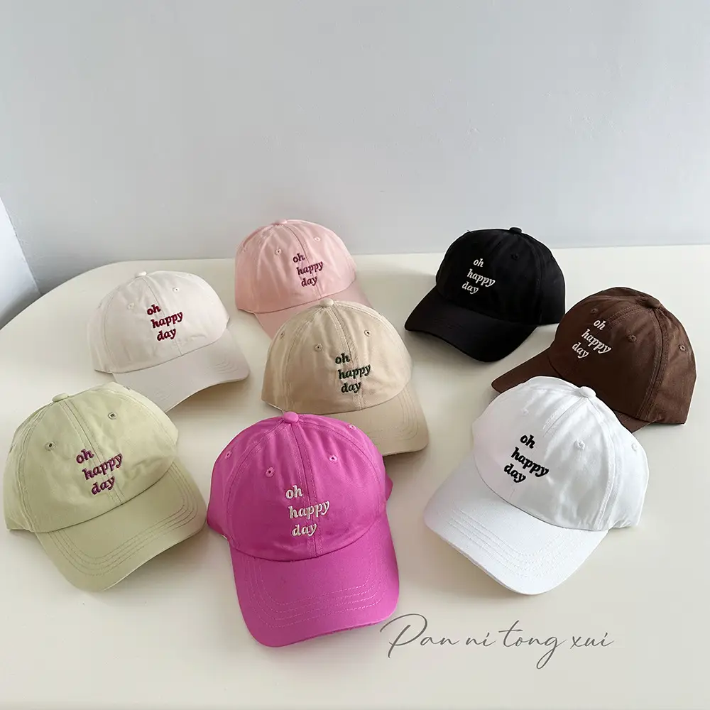 Pink Embroidered Baseball Cap for Women & Men - Image 9