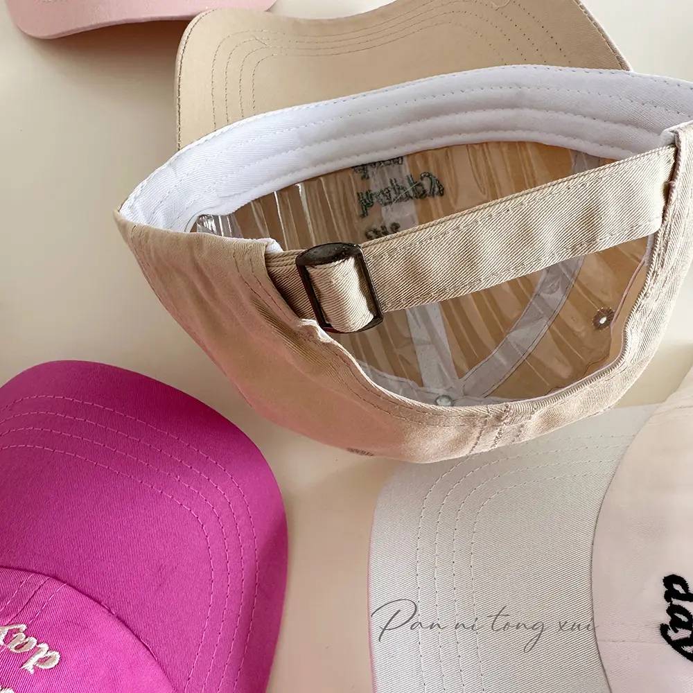 Pink Embroidered Baseball Cap for Women & Men - Image 11