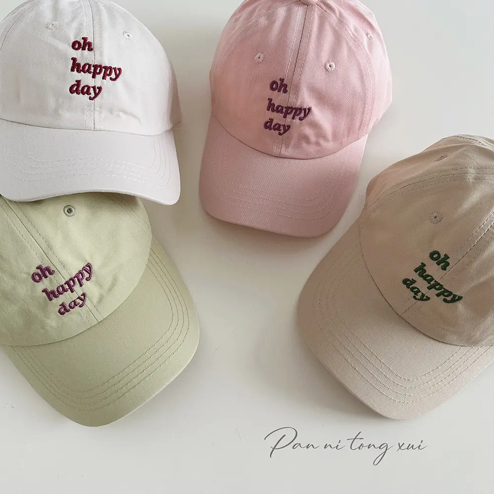 Pink Embroidered Baseball Cap for Women & Men — feature 26