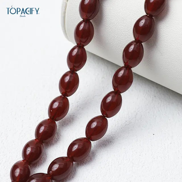 Islamic Rosary Handstring 33 Misbaha Red Beads — feature 8