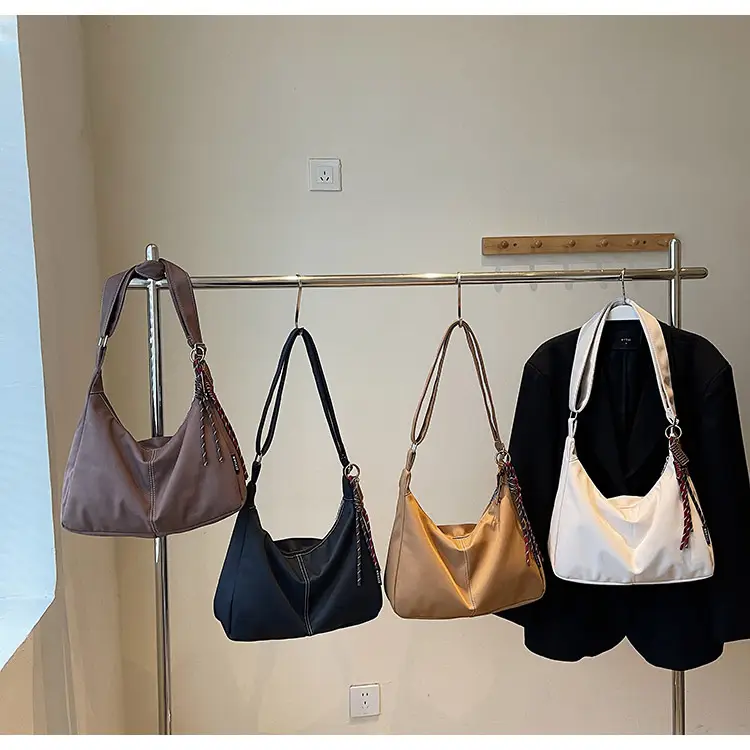 Retro Canvas Shoulder Bag Women 2024 New Autumn Winter — feature 12