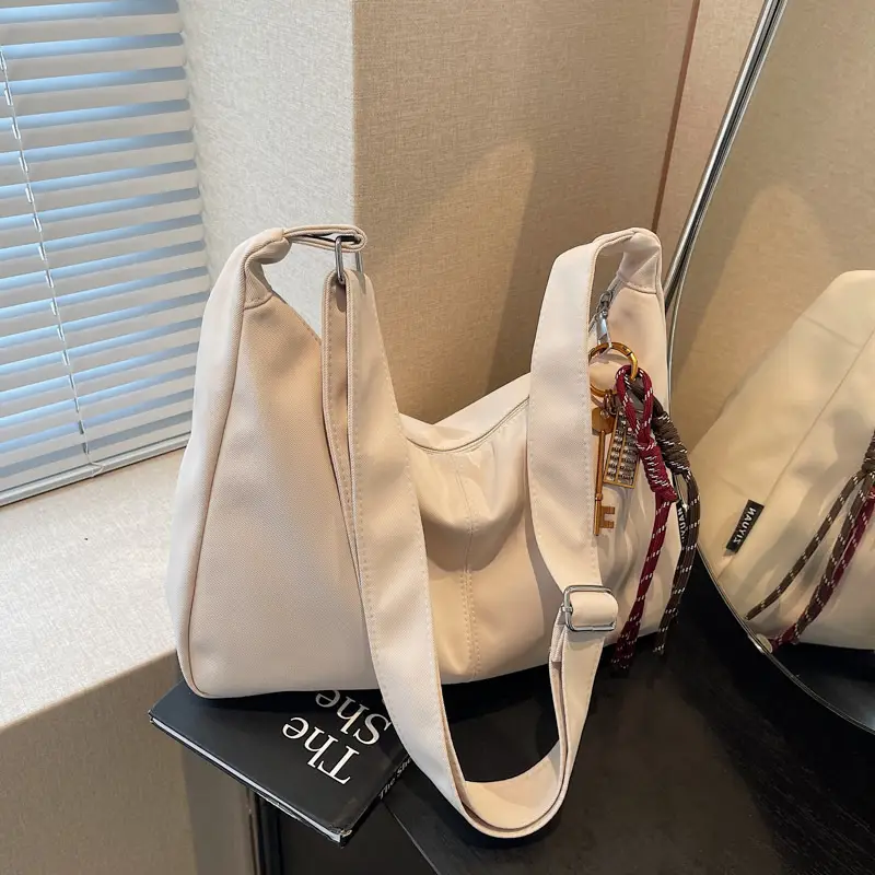 Retro Canvas Shoulder Bag Women 2024 New Autumn Winter - Image 8