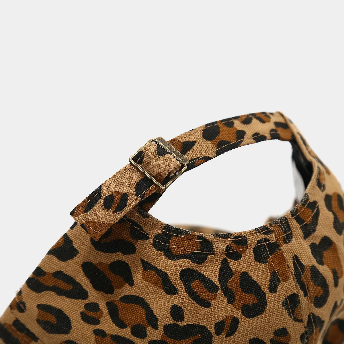American Style Leopard Print Distressed Cap Men Women Sun Hat — feature 8