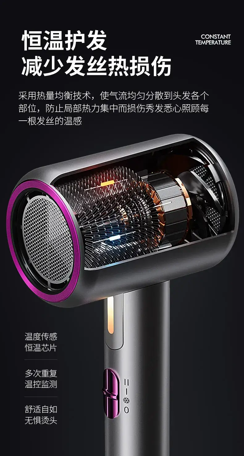 Portable Hair Dryer with Negative Ion Technology — feature 23