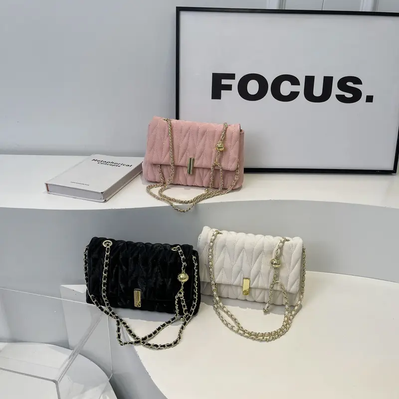 Velvet Crossbody Bag for Women Spring Summer 2026 - Image 5