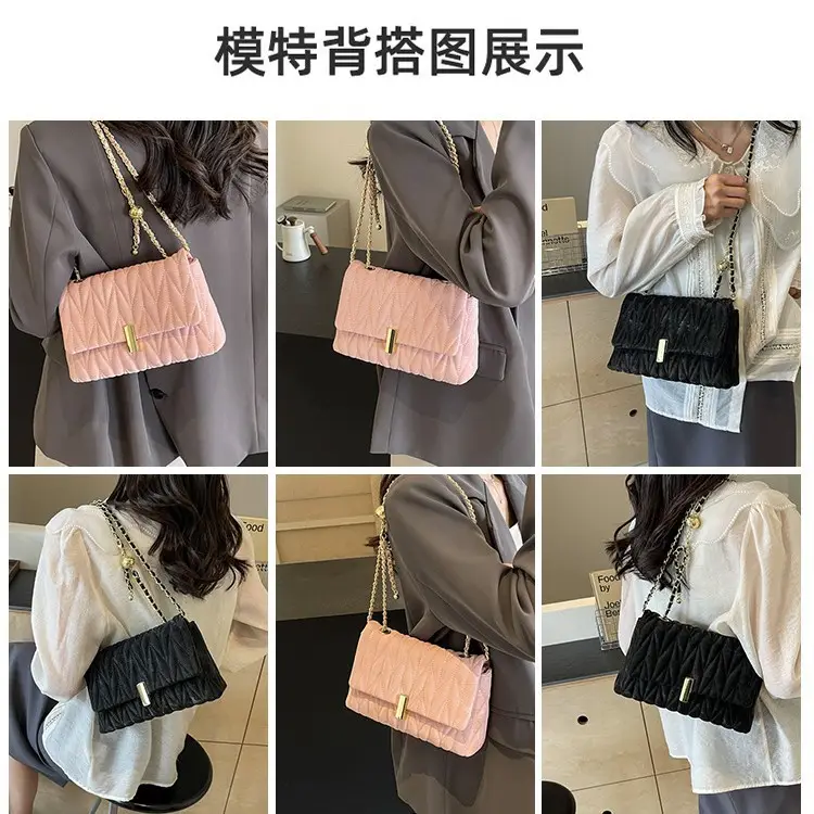 Velvet Crossbody Bag for Women Spring Summer 2026 - Image 6