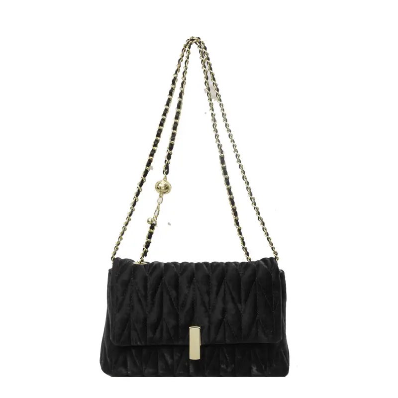 Velvet Crossbody Bag for Women Spring Summer 2026 - Image 3