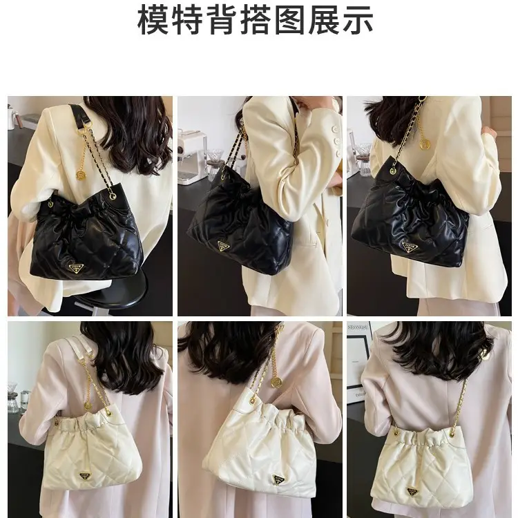 White Chain Tote Bag for Women 2026 - Image 5