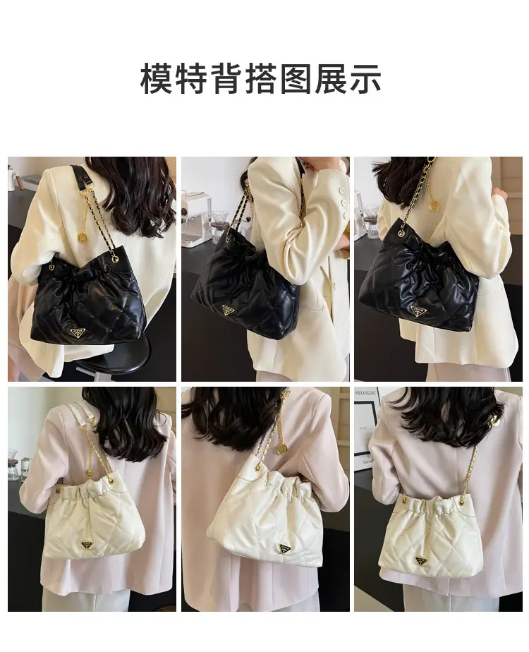 White Chain Tote Bag for Women 2026 — feature 4