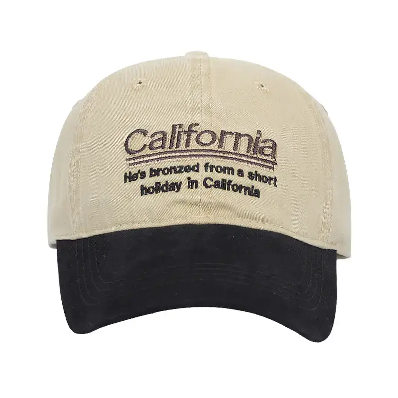 California Letter Embroidered Baseball Cap Men - Image 10