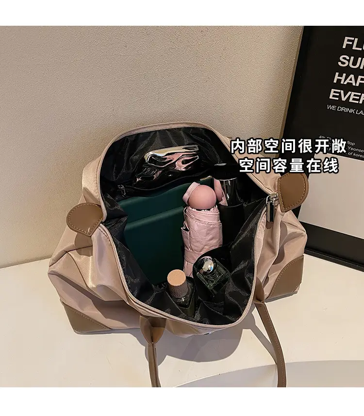 Large Capacity Anti-Splash Travel Bag Black — feature 8