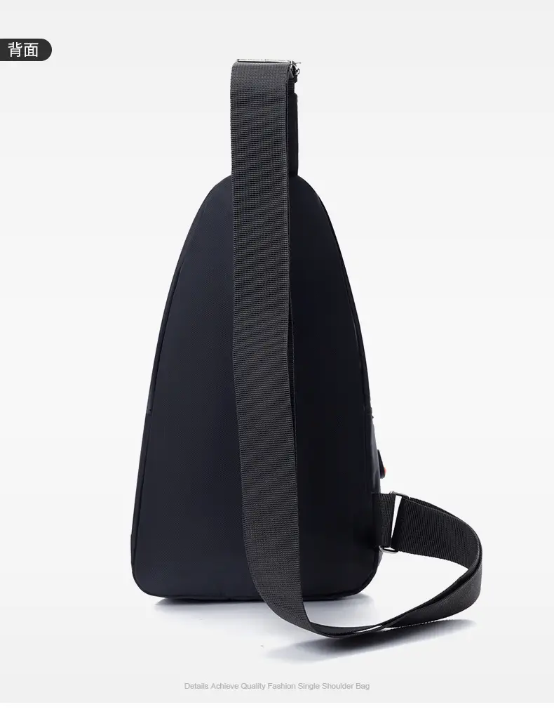 Men's Korean Style Shoulder Crossbody Bag Green Black Multi Pocket — feature 12