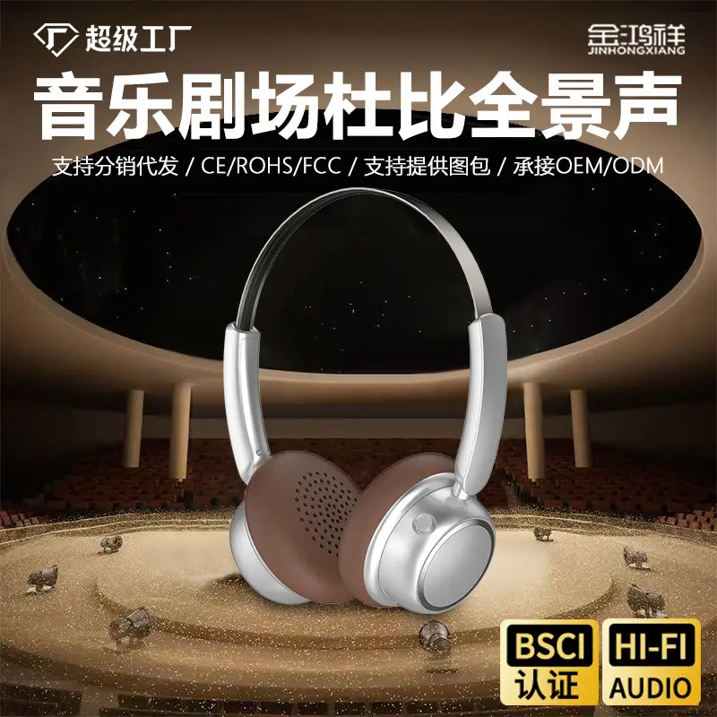 Wireless Bluetooth Headset Retro Style Long Endurance - Image 6