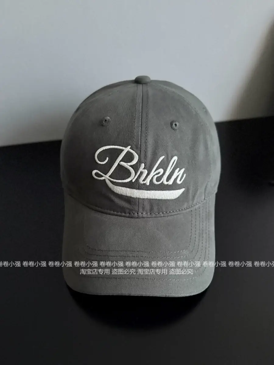 Black Korean Ankora Red Baseball Cap for Men Women — feature 10