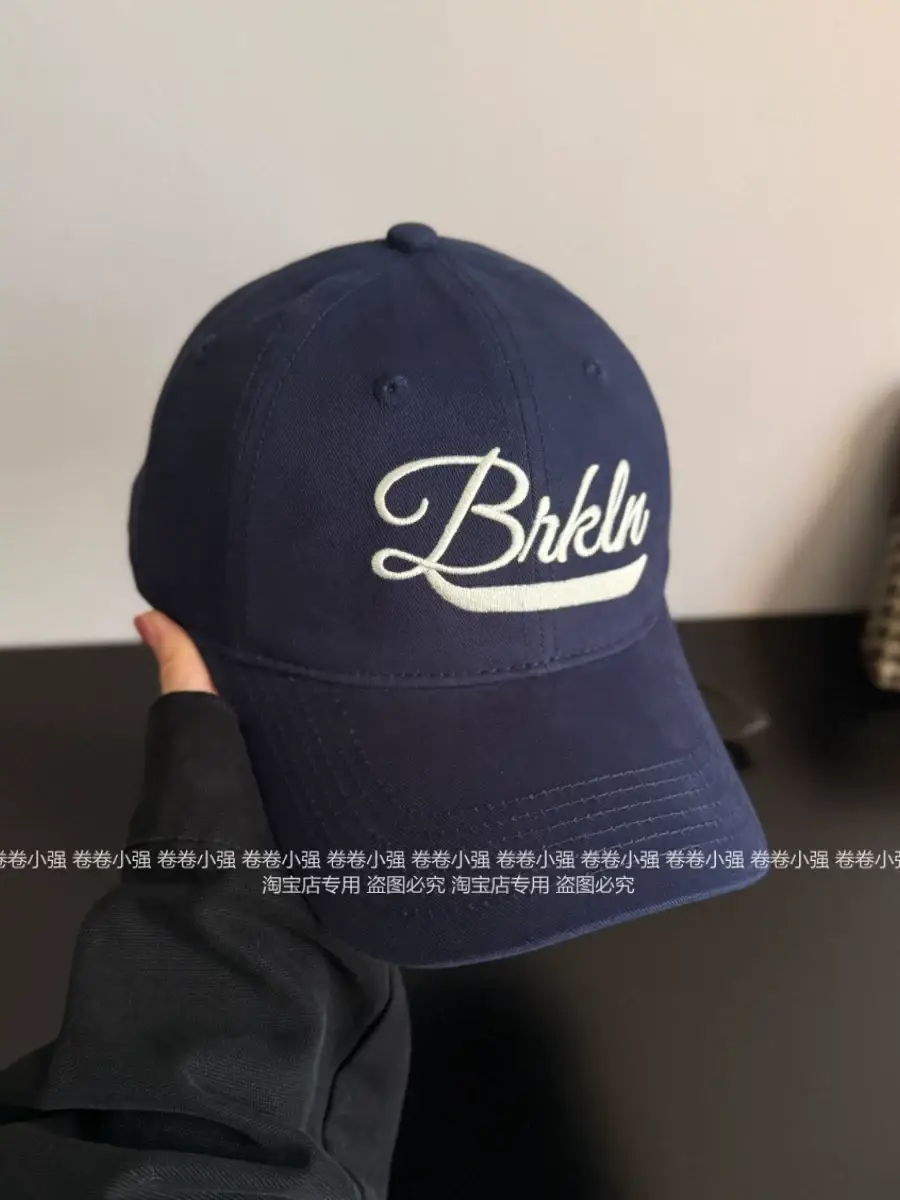 Black Korean Ankora Red Baseball Cap for Men Women — feature 18