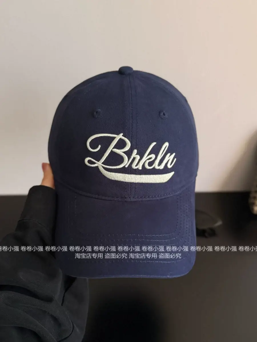 Black Korean Ankora Red Baseball Cap for Men Women — feature 19