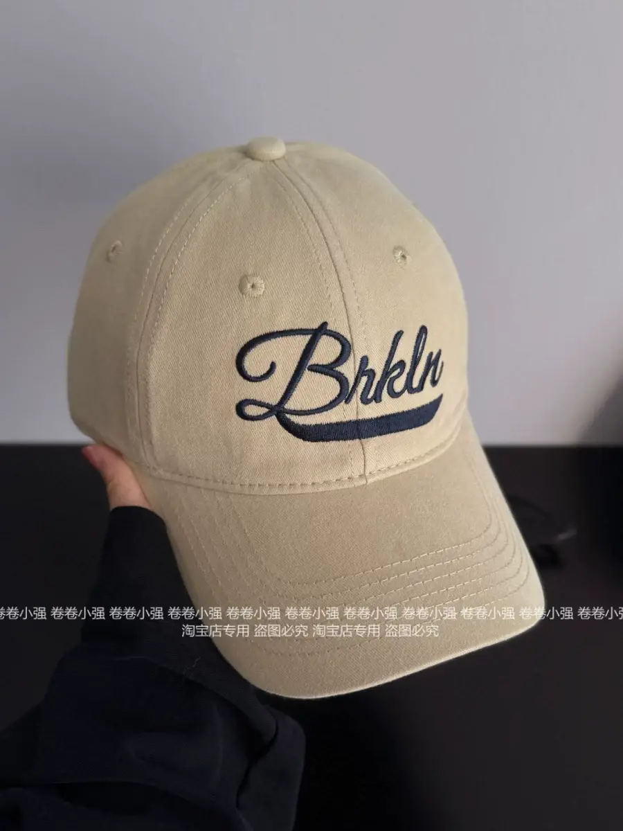 Black Korean Ankora Red Baseball Cap for Men Women — feature 21