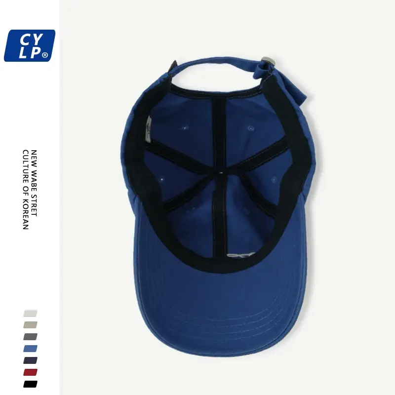 Women's White Embroidered Baseball Cap Spring Summer — feature 19