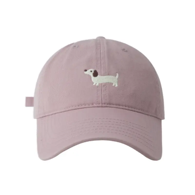 New Cute Dachshund Cap Black Wash Cotton Men Women - Image 11