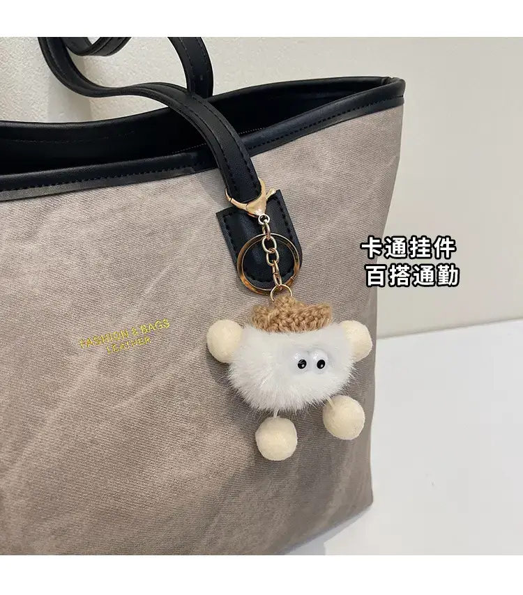 Vintage Beige Large Tote Bag for Women 2025 — feature 10
