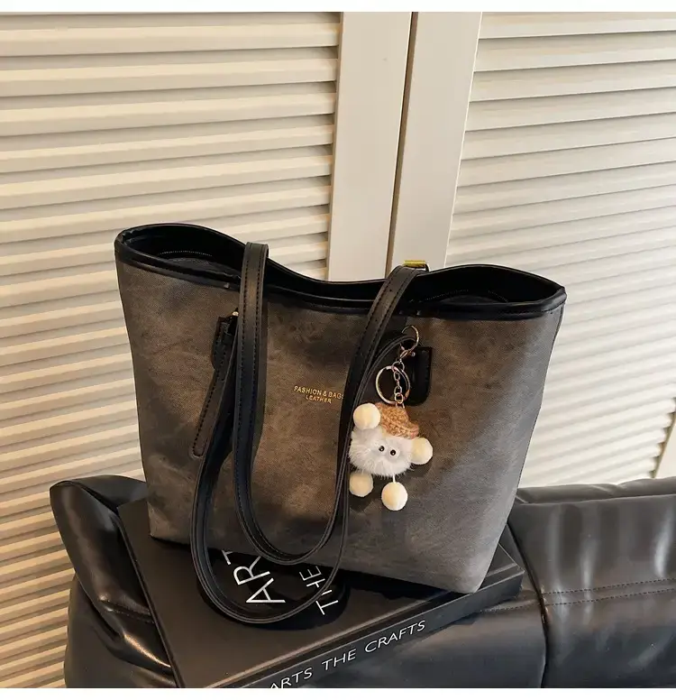 Vintage Beige Large Tote Bag for Women 2025 — feature 15