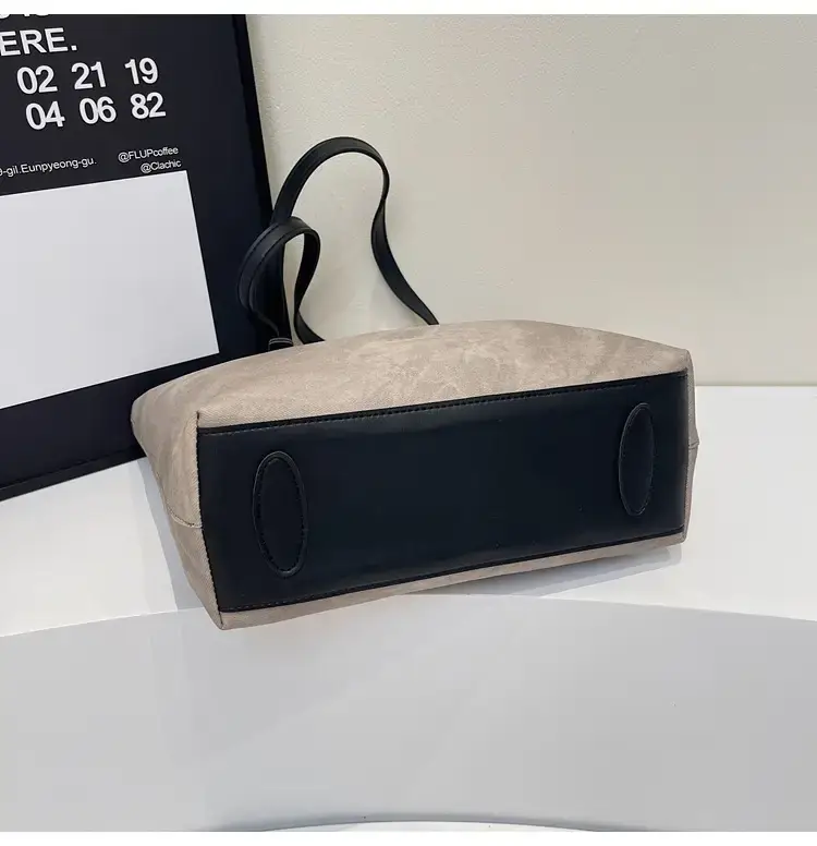 Vintage Beige Large Tote Bag for Women 2025 — feature 21