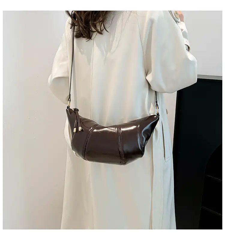 Brown Crossbody Bag for Women Winter New Retro Fashion — feature 21