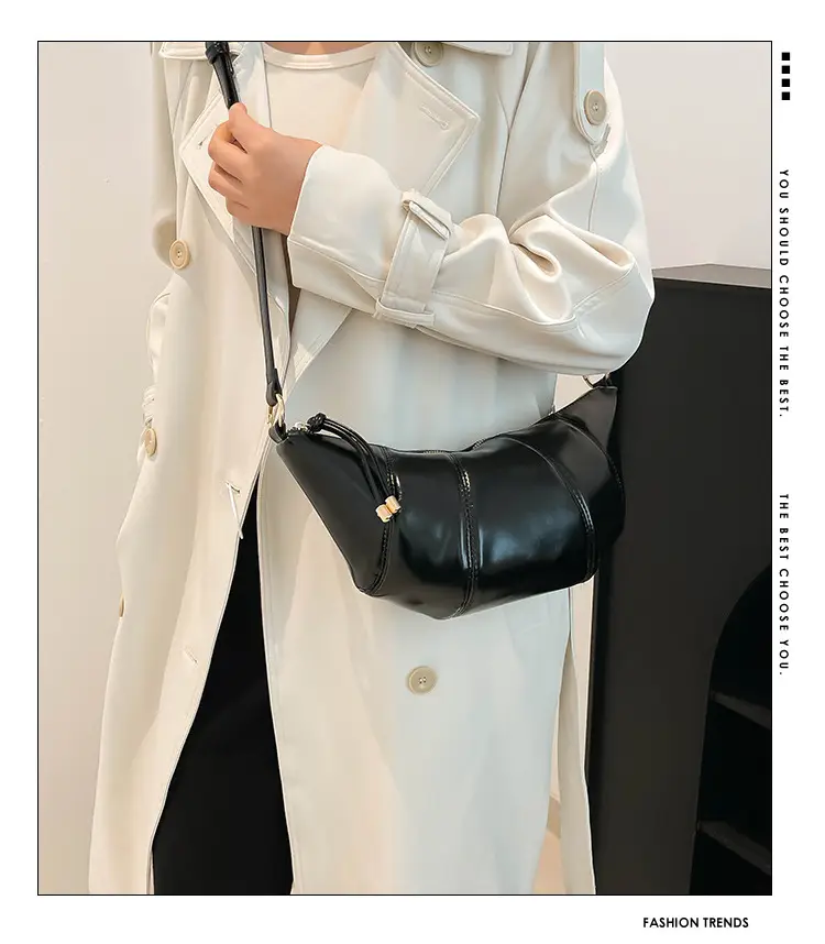 Brown Crossbody Bag for Women Winter New Retro Fashion — feature 8