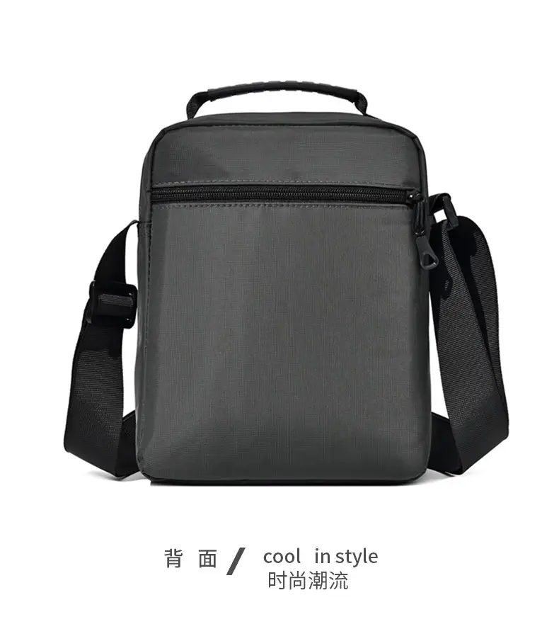 Men's Mini Crossbody Phone Bag Black — feature 29