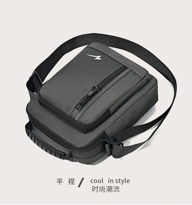 Men's Mini Crossbody Phone Bag Black — feature 30