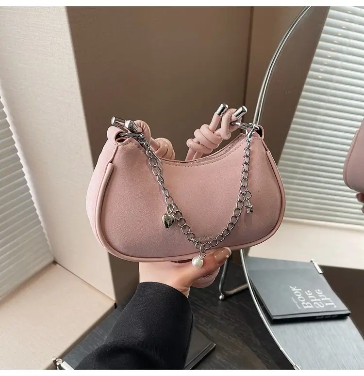 Women Crossbody Bag Brown Chain Strap 2026 Trendy — feature 14