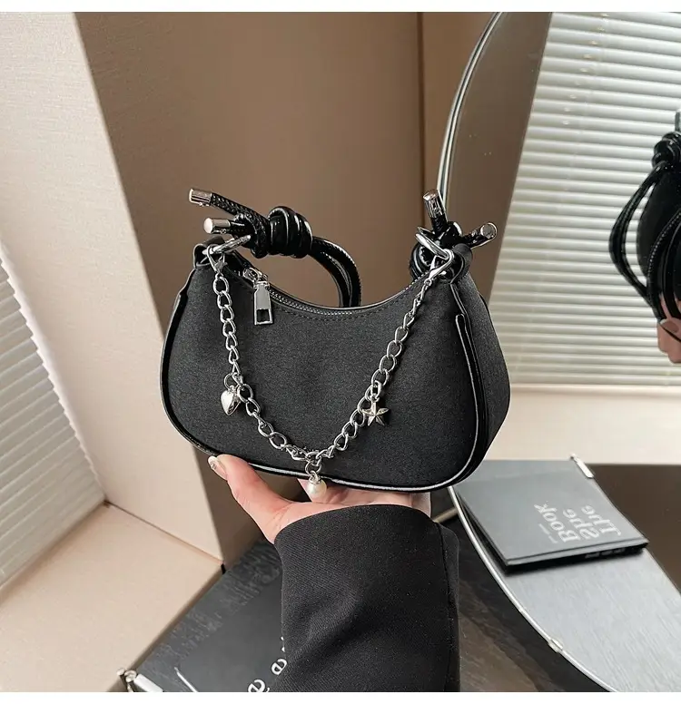 Women Crossbody Bag Brown Chain Strap 2026 Trendy — feature 17