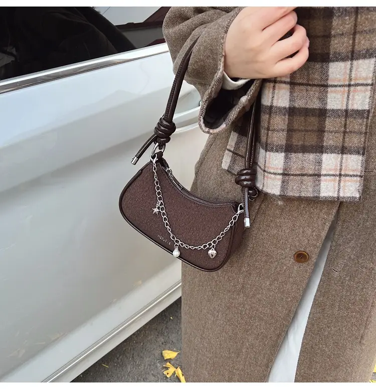 Women Crossbody Bag Brown Chain Strap 2026 Trendy — feature 20