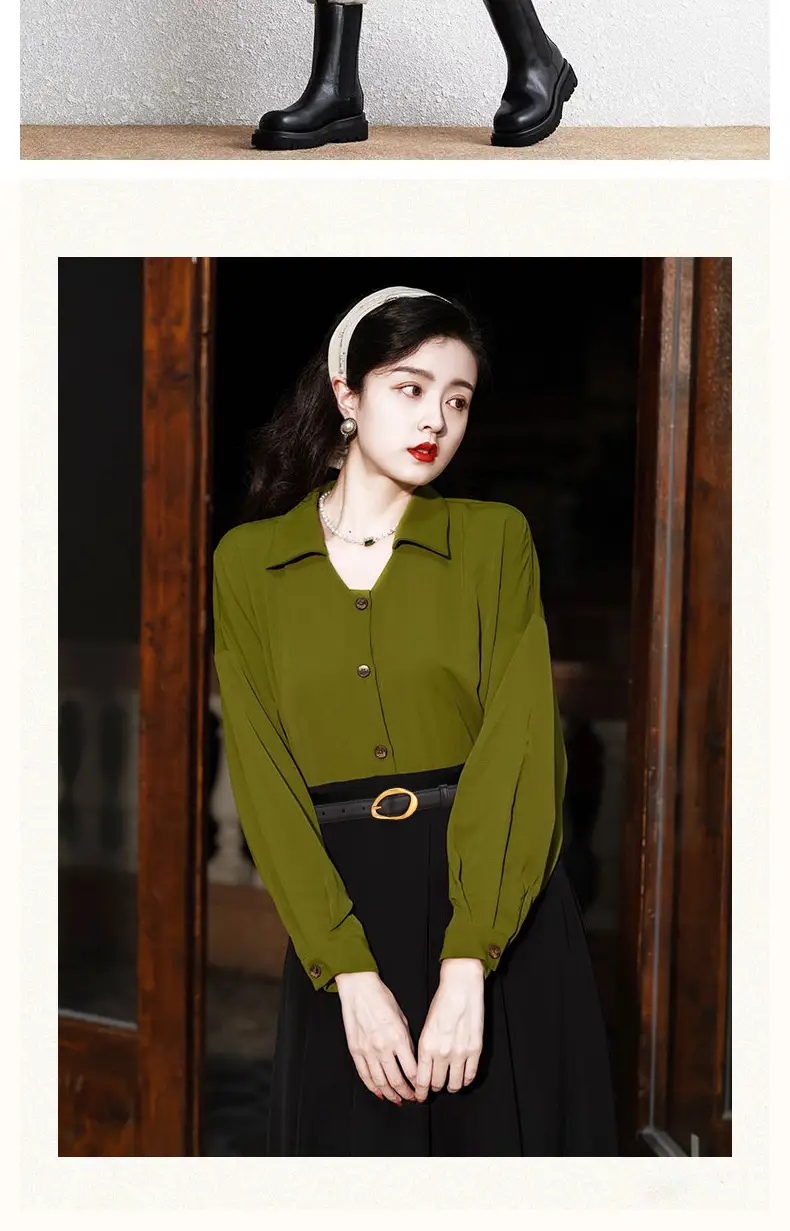 Women Rose-Inspired Black Leather Belt with Gold Buckle — feature 6