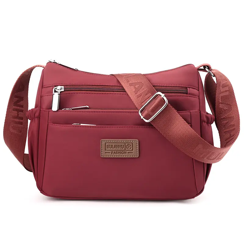 Nylon Crossbody Bag Women's 2024 New Style Light Weight Satchel - Image 6