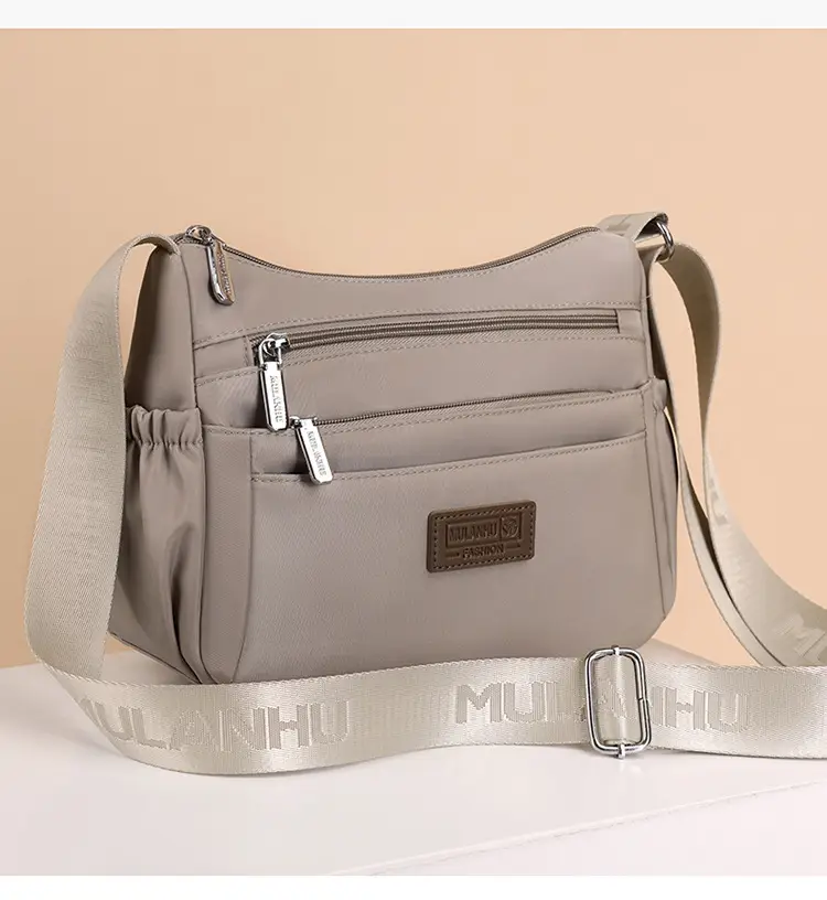 Nylon Crossbody Bag Women's 2024 New Style Light Weight Satchel — feature 6