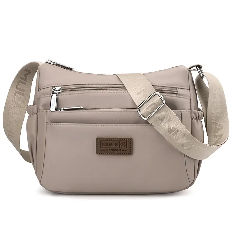 Nylon Crossbody Bag Women's 2024 New Style Light Weight Satchel - Image 5