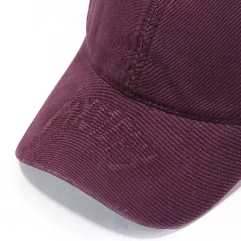 Women's Cotton Baseball Cap Wide Brim Sun Hat - Image 12