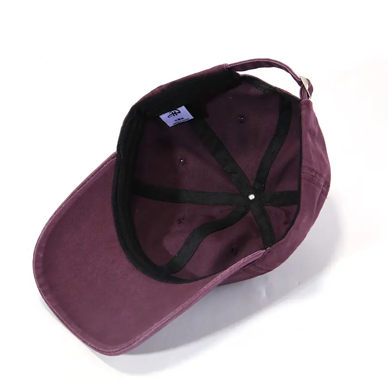 Women's Cotton Baseball Cap Wide Brim Sun Hat - Image 13