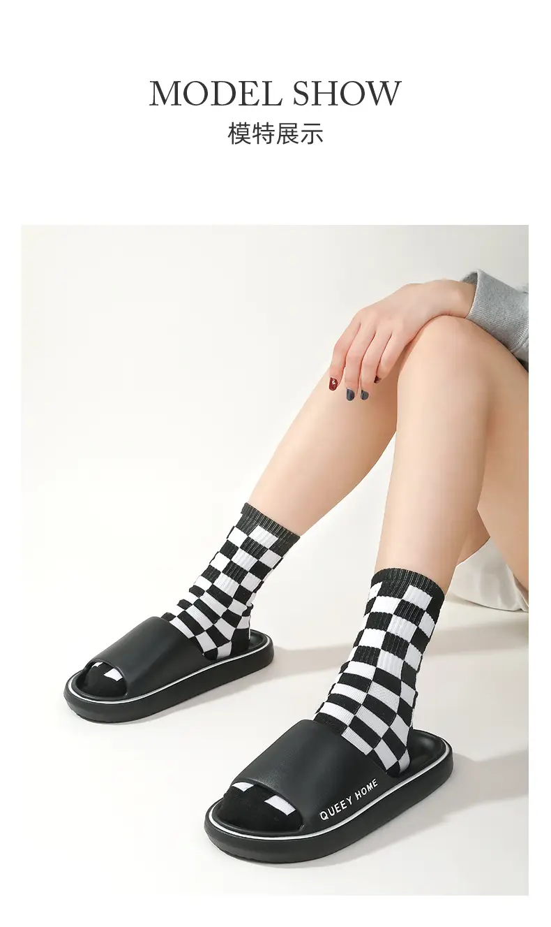 Women's Checkered Slippers Summer 2025 — feature 8