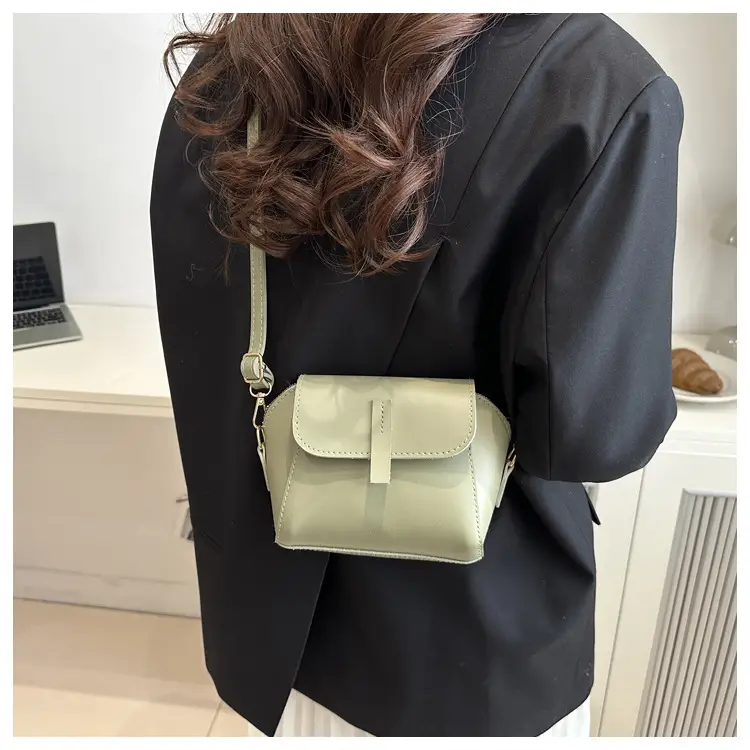 Brown Textured Crossbody Bag for Women — feature 11