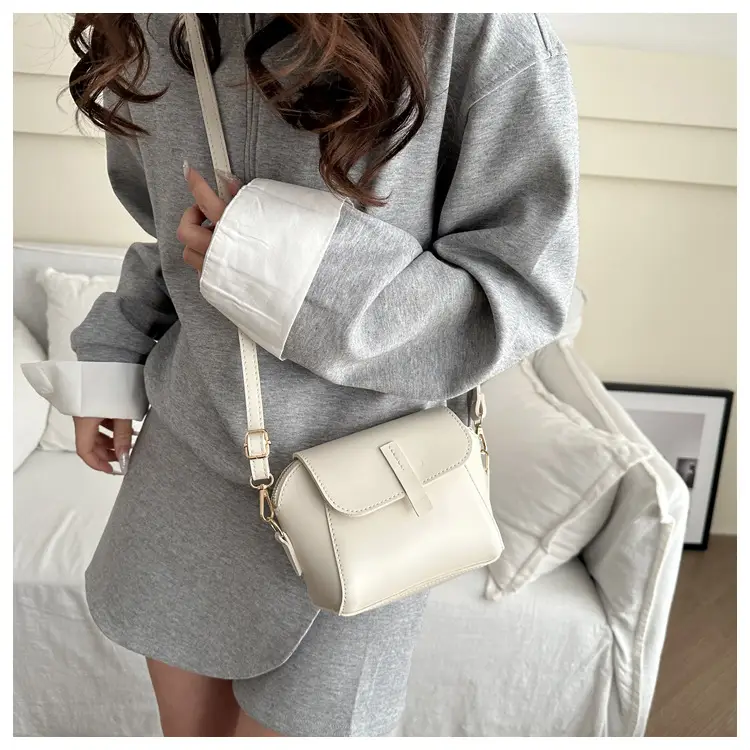 Brown Textured Crossbody Bag for Women — feature 12
