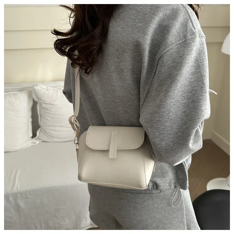 Brown Textured Crossbody Bag for Women — feature 13