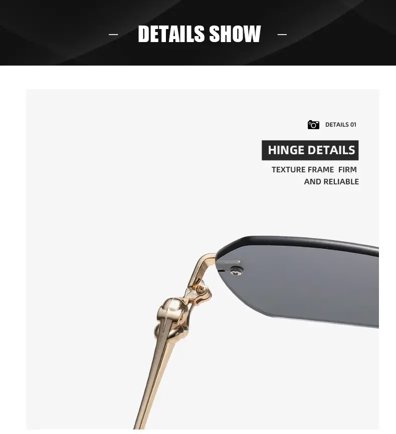 2025 European Frameless Leopard Mirror Leg Sunglasses Men Women — feature 22