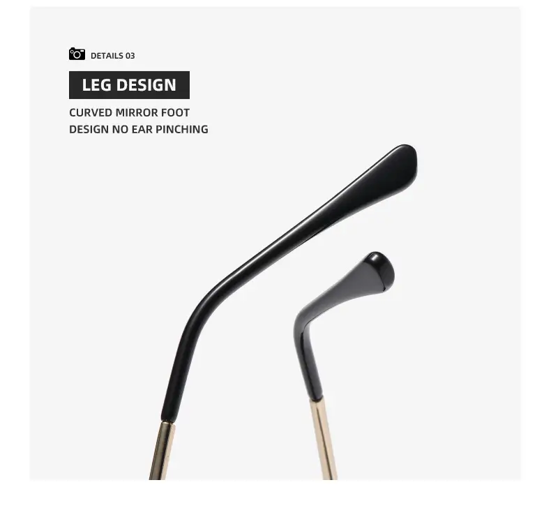 2025 European Frameless Leopard Mirror Leg Sunglasses Men Women — feature 24
