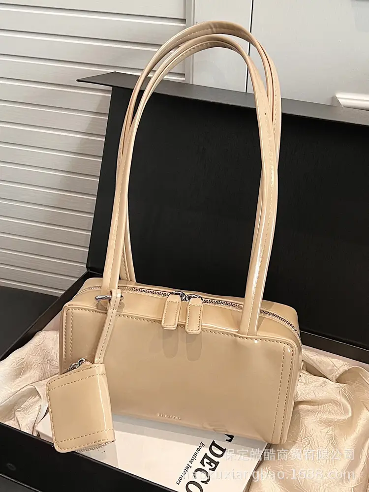 Women's Cream White Shoulder Bag 2024 New Casual - Image 9